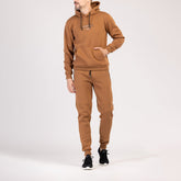 VIREX - MĘSKA CIEPŁA BAWEŁNIANA SPORTOWA BLUZA Z KAPTUREM